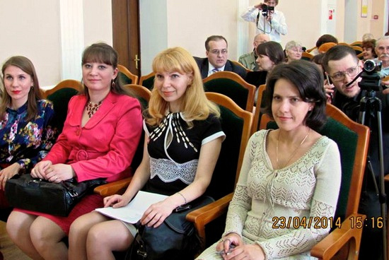 Марина Тараненко на церемонии
