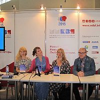 maryna taranenko y ksenyja zhukova  na mkvja - avtory sbornyka novye pysately