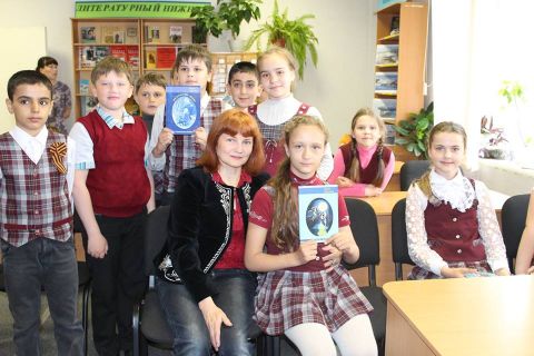 Ирина Дружаева. Встреча в библиотеке г.Заволжья.